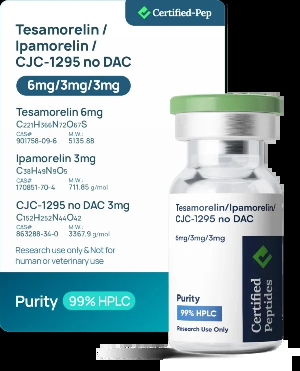 TESAMORELIN IPAMORELIN CJC 1295 NO DAC — source product image