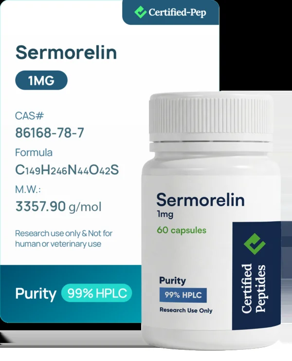 SERMORELIN 1MG 60CAPSULES
