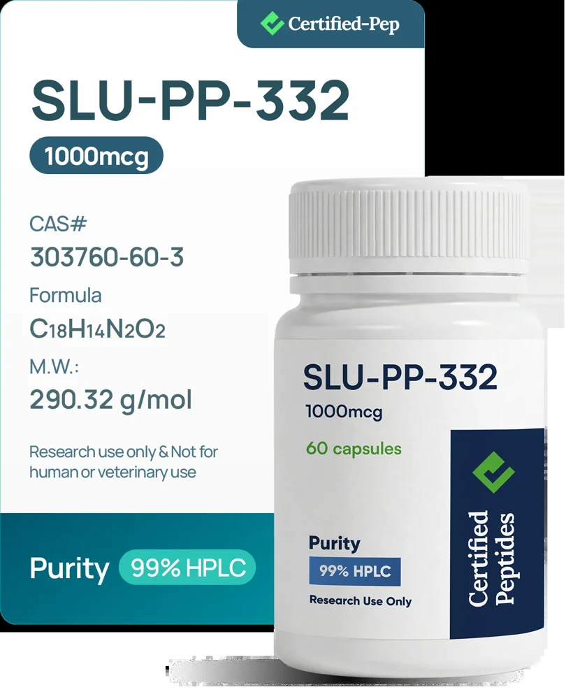 SLU-PP-332 1000mcg 60 CAPSULES — source product image