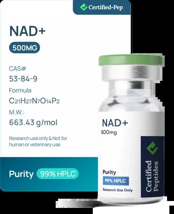 NAD+ 500mg — source product image